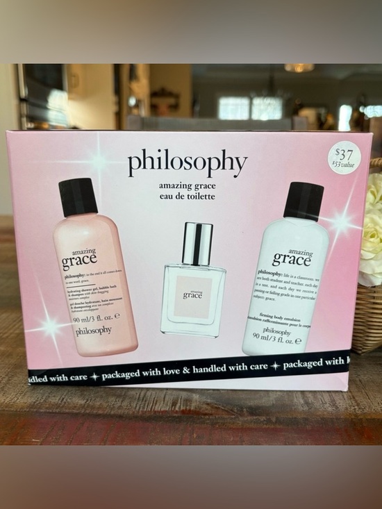 Philosophy Other - NEW Philosophy AMAZING GRACE 3-Piece Travel GIFT SET a $53 VALUE!